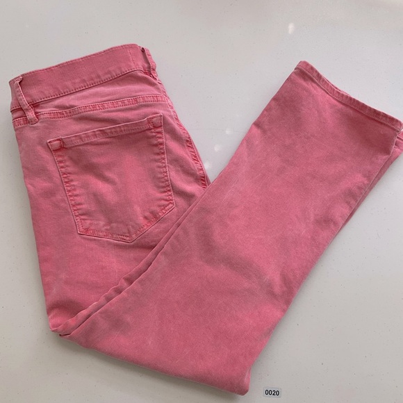 Loft Jeans Women’s Size 6 Orange Modern Kick Crop - Picture 7 of 8